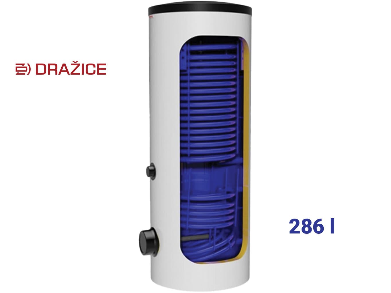 234 l Ohrievač TÚV výmenníkový vertikálny Dražice OKC 250 NTR HP 4